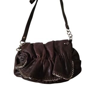 Junior‎ Drake shoulder bag purse burgundy/wine